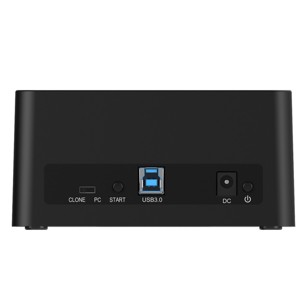 ORICO 2-Bay USB3.0 estación de acoplamiento de disco duro para 2.5 / 3.5 pulgadas HDD / SSD con función de clon (6629US3-C)-EU tapón-3