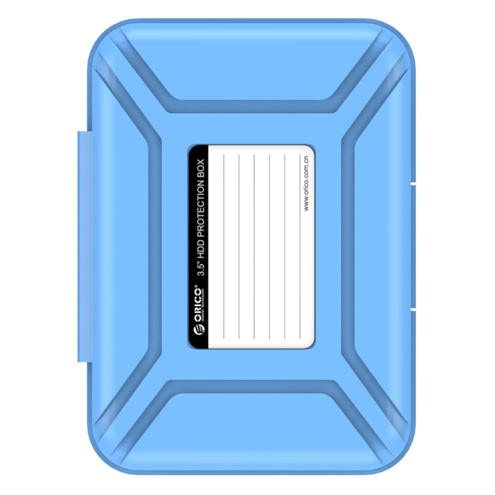 5 PCS / Set Exclusivo Orico PHX35-5C 3.5 '' Caixa De Protetor HDD Com EVA Sponge Mat Mobile Disk Drive-6