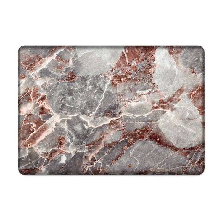 3D Marble Pattern Hard Case + Screen Protector + US Version Silicone Keyboard Film for MacBook Pro 15-inch (2016)-2