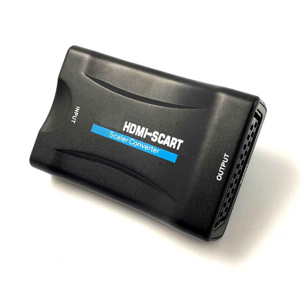 HDMI Zu SCART Adapter 1080p Video Audio Konverter Scaler Smartphone STB DVD Video Audio HDMI Konverter-3