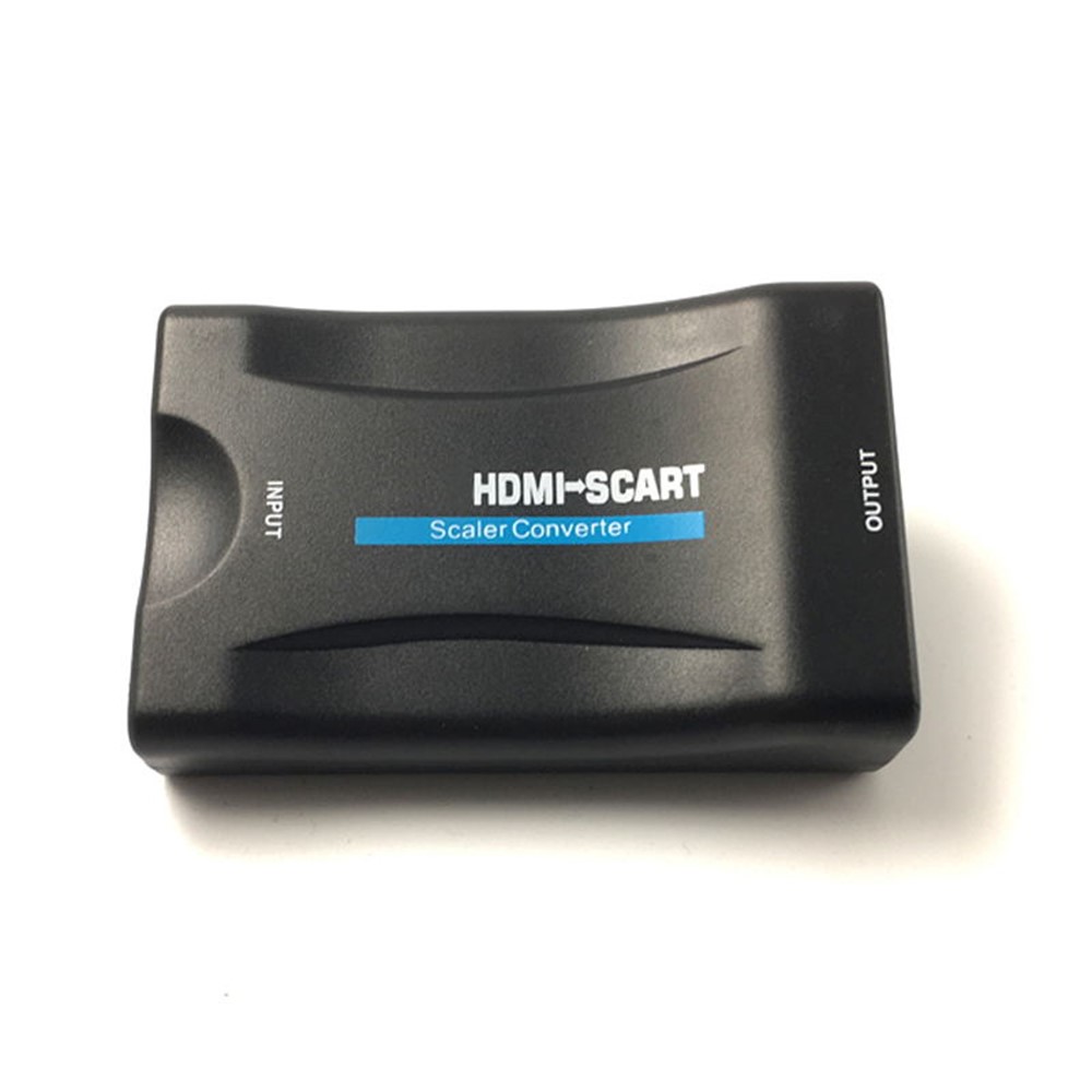 HDMI Zu SCART Adapter 1080p Video Audio Konverter Scaler Smartphone STB DVD Video Audio HDMI Konverter-5