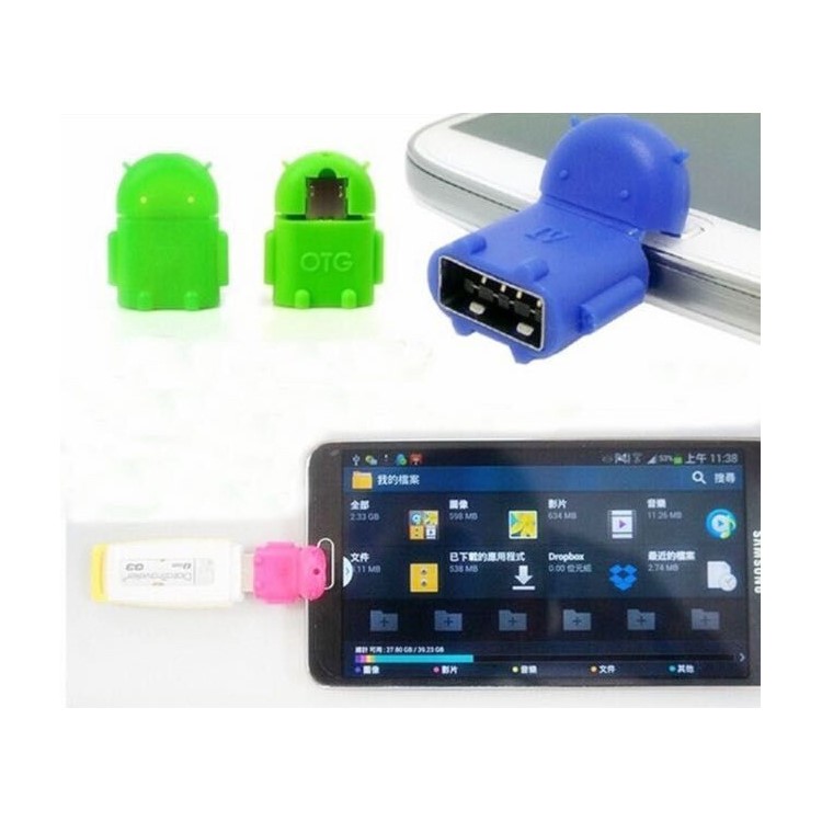 Android Form OTG Adapter Micro USB OTG Auf USB-Adapter Für Smartphones Tablets-6