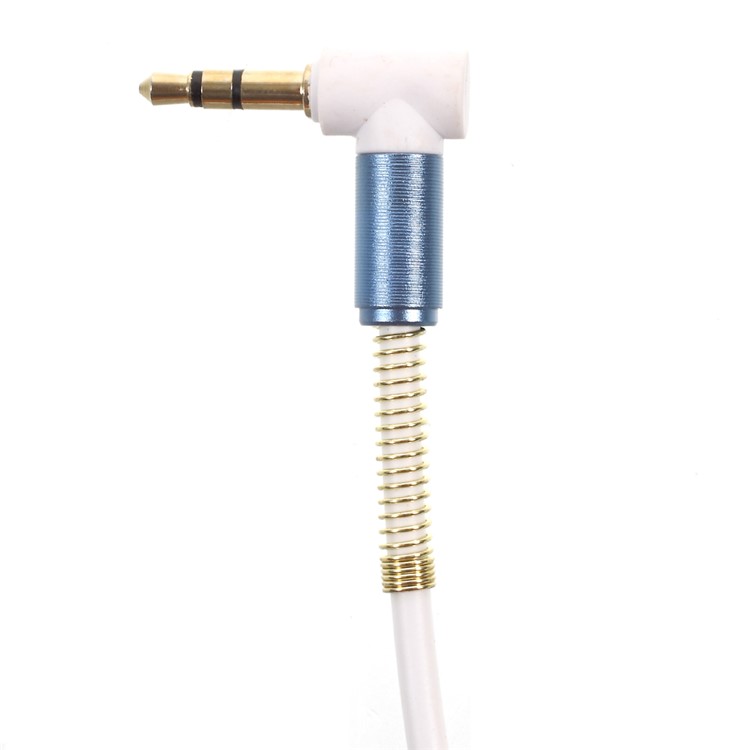 Tipo-C Cable de audio Tipo-C macho a cable de audio enchufable de 3.5 mm para Samsung Note 8 / S8, etc. - Azul-2