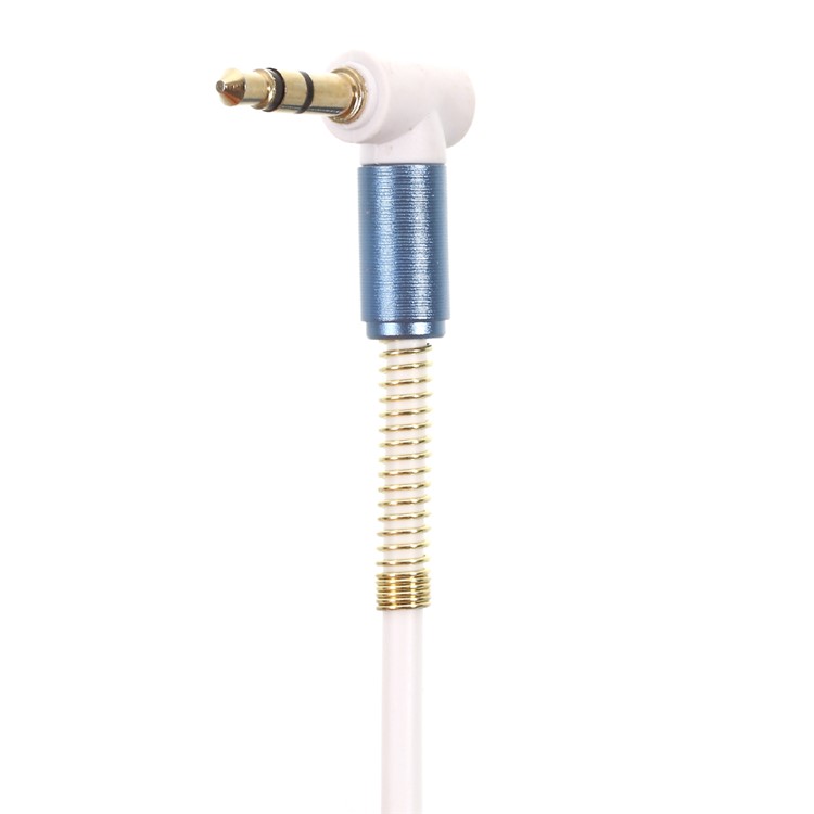 Tipo-C Cable de audio Tipo-C macho a cable de audio enchufable de 3.5 mm para Samsung Note 8 / S8, etc. - Azul-3