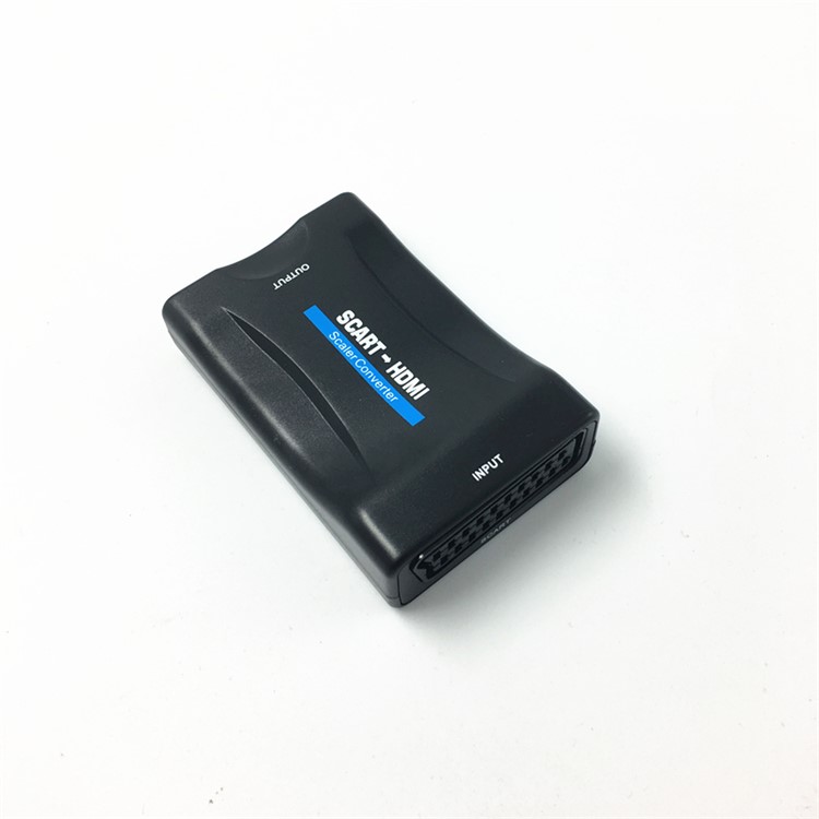 SCART to HDMI Video Audio Converter Scaler Phone CRT DVD SKY Box PS3 1080P - EU Plug-2