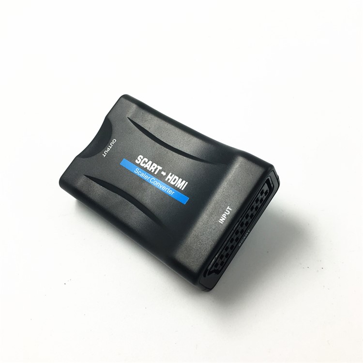 SCART to HDMI Video Audio Converter Scaler Phone CRT DVD SKY Box PS3 1080P - EU Plug-4