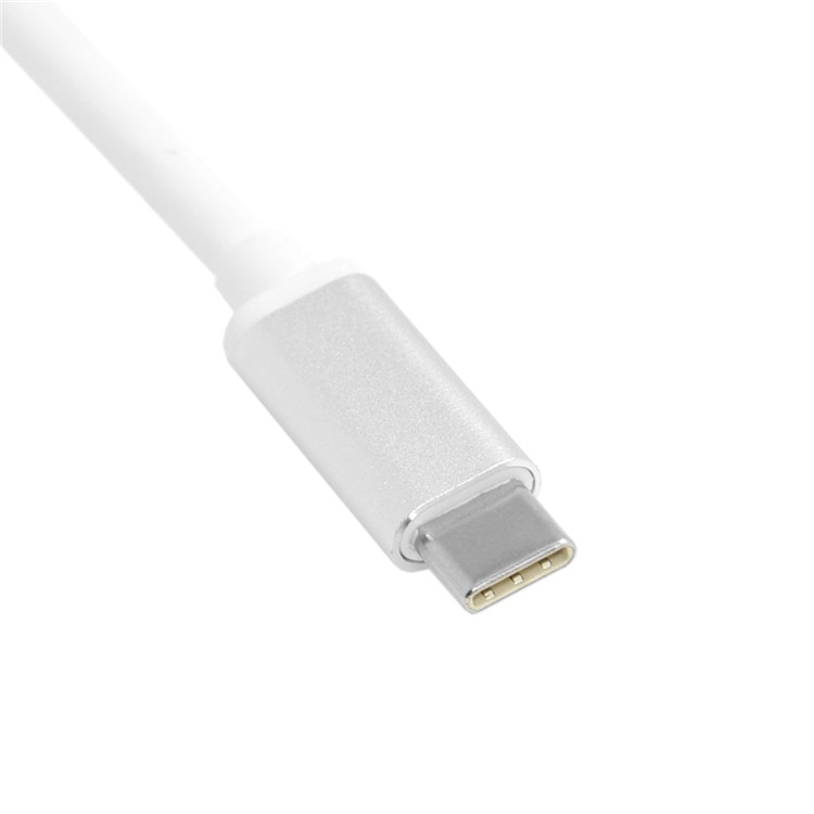 USB 3.1 Type C USB-C to HDMI 4K 30Hz & VGA 1080P Adapter for Laptop & Macbook Pro & Monitor HDTV-10