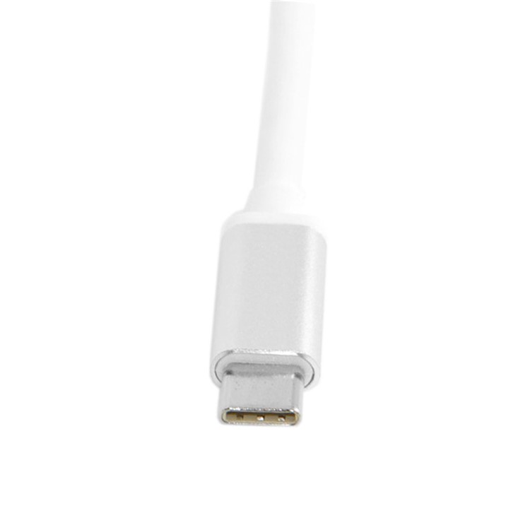 USB 3.1 Type C USB-C to HDMI 4K 30Hz & VGA 1080P Adapter for Laptop & Macbook Pro & Monitor HDTV-8