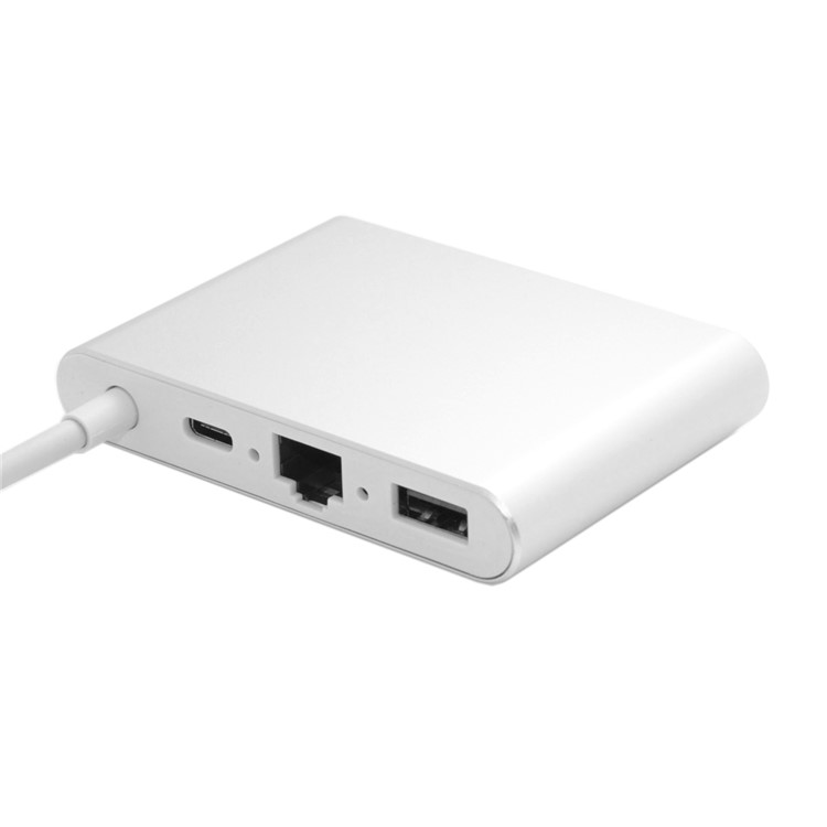 USB-C USB 3.1 Type-C to HDMI & VGA & USB HUB OTG & Ethnernet & PD Charger Dock Adapter for Laptop-12