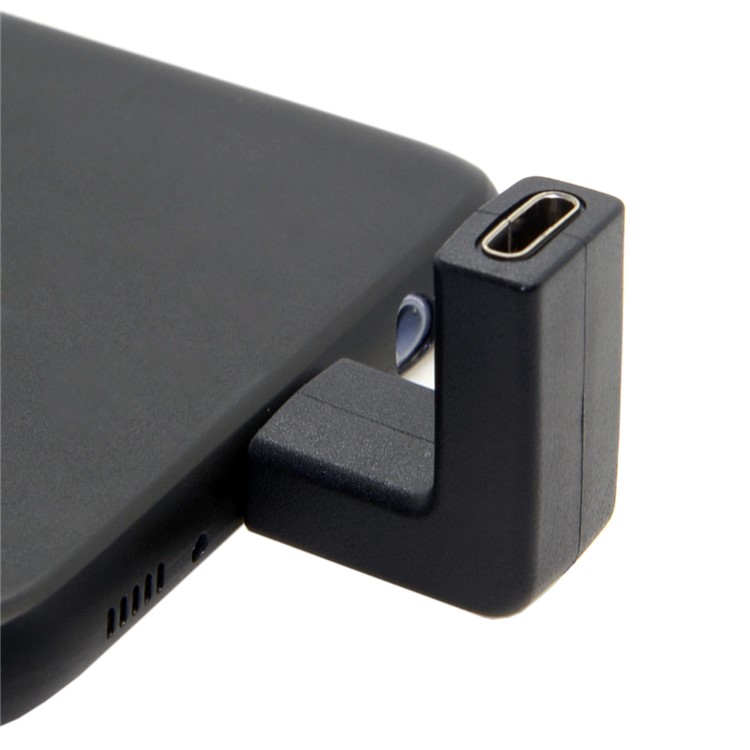 90 Degree Up or Down Angled USB 3.1 Type-C Male to Female Extension Adapter for Laptop & Tablet & Mobile Phone-10