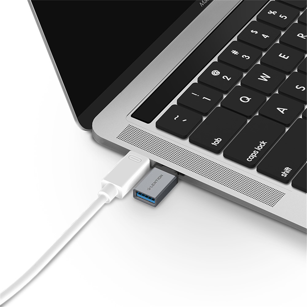 LENTION C3 Type C to USB 3.0 Converter Adapter - Grey-6