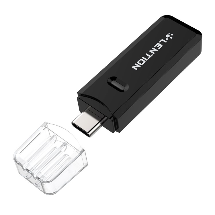 

LENTION C5 Portable Type-C Port Memory Card Reader - Black