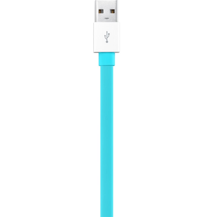 HUAWEI Honor Micro USB + Type-C Sync Charging Data Flat Cable 1.5m for Xiaomi Mi Note 2 / HTC 10 - Cyan-4