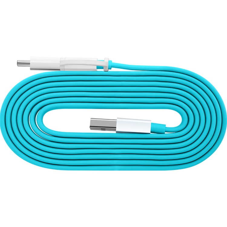 HUAWEI Honor Micro USB + Type-C Sync Charging Data Flat Cable 1.5m for Xiaomi Mi Note 2 / HTC 10 - Cyan-5