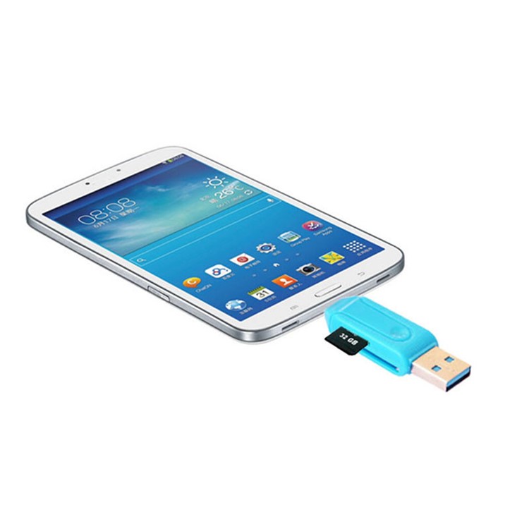 Universal Micro USB OTG TF/SD Card Reader Phone Extension Headers Micro USB OTG Adapter-13