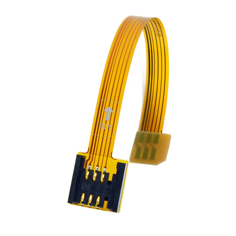 Micro SIM Card to Female to Nano SIM Kit Male Extension FPC Cable Extender