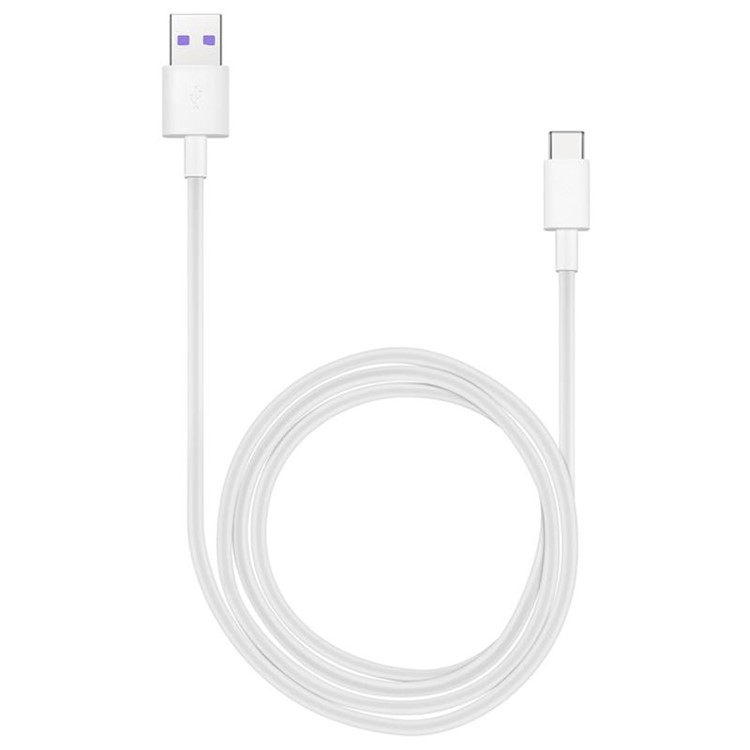 HUAWEI AP71 SuperCharge 5A Type-C USB Data Sync Charging Cable - White-1