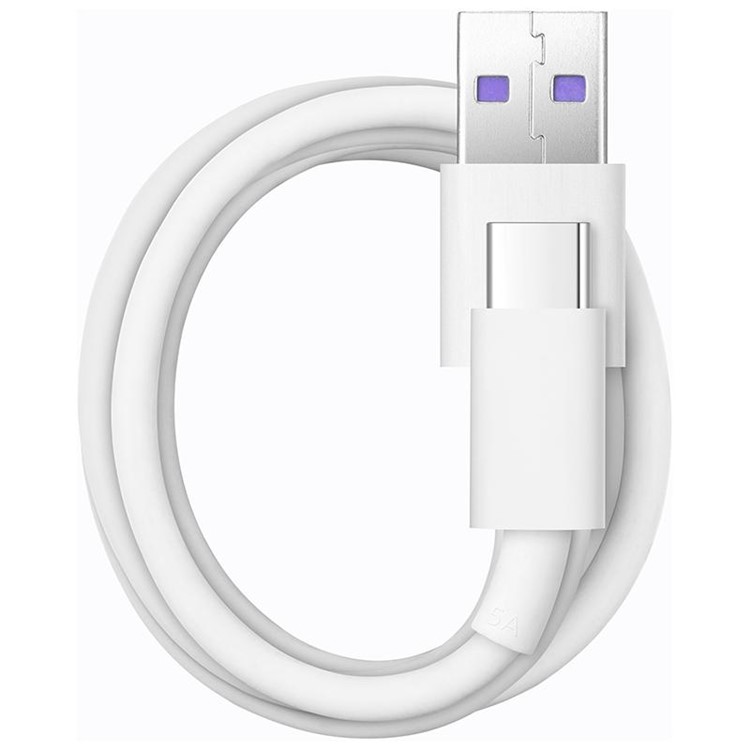 HUAWEI AP71 SuperCharge 5A Type-C USB Data Sync Charging Cable - White-5