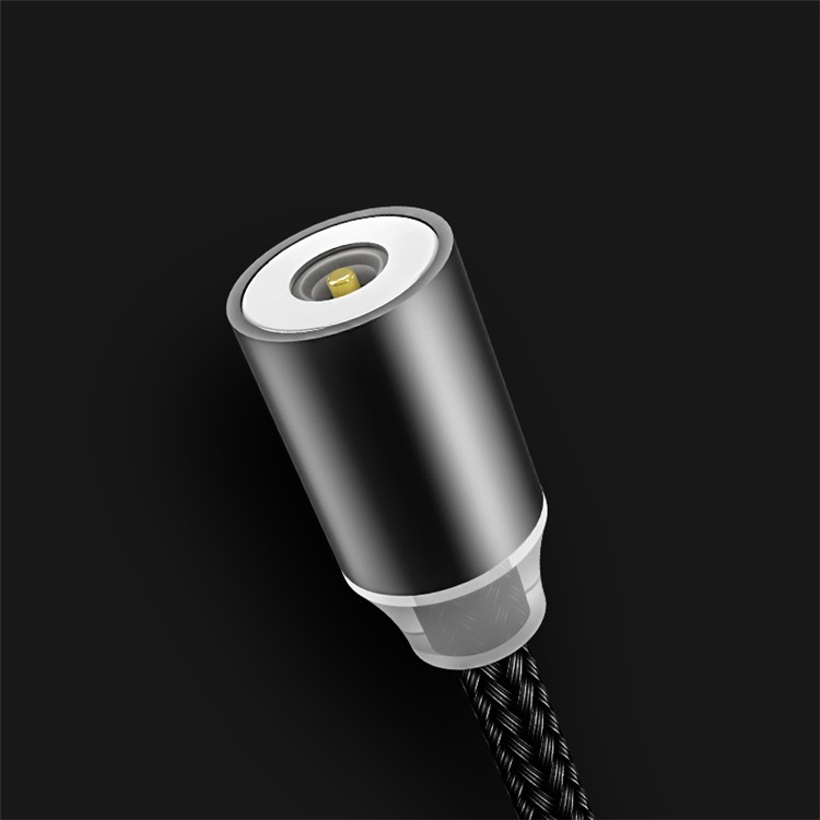 USAMS US-SJ159 U-sure Series Braided Type-C Magnetic Data Sync Charge Cable - Black-5