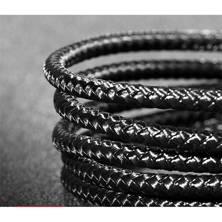 USAMS US-SJ159 U-sure Series Braided Type-C Magnetic Data Sync Charge Cable - Black-9