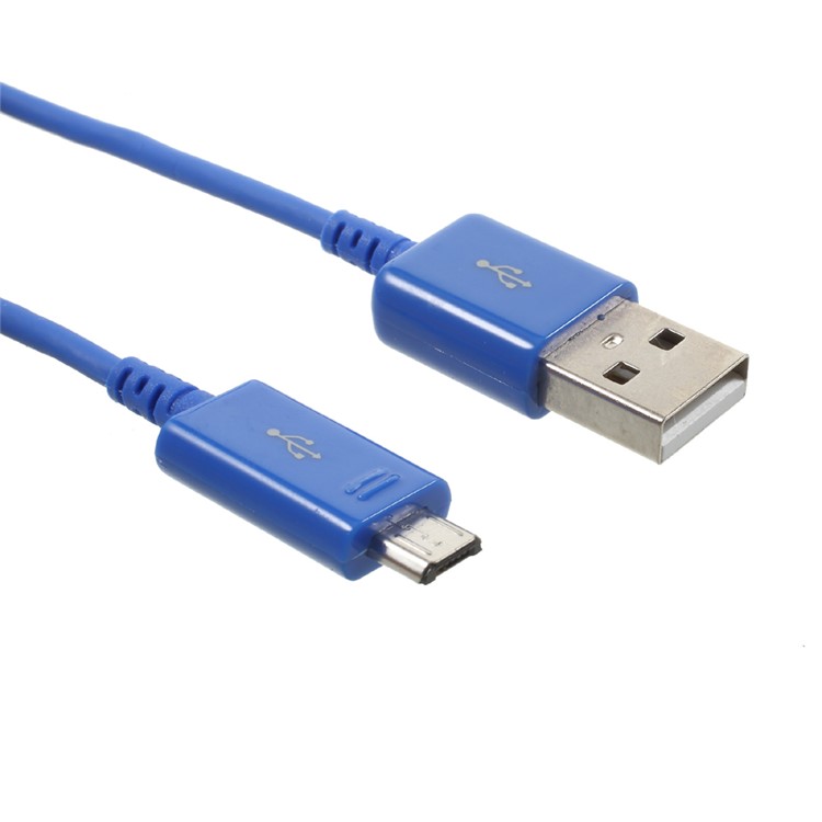 

OEM 1.2m Round Micro USB Data Sync Charging Cable for Samsung Galaxy S6 G920 - Blue, Galaxy S6