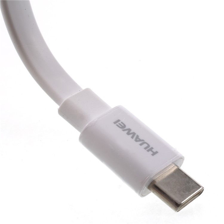 30cm OEM 2A Fast Speed USB Type-C Charge Data Sync Cable for Huawei Mate 10 Pro / P10 - White-2