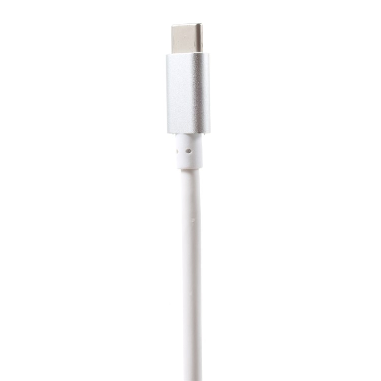 2 Mt USB Typ-c Zu HDMI 4 Karat High Speed Kabel Adapter Für Samsung Xiaomi Huawei Etc. - Weiß-2