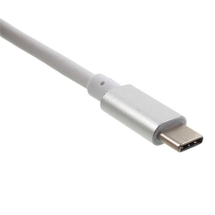 2 Mt USB Typ-c Zu HDMI 4 Karat High Speed Kabel Adapter Für Samsung Xiaomi Huawei Etc. - Weiß-5