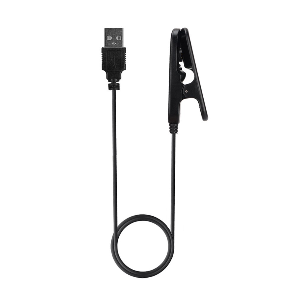 Polar V800 Smart Watch Charging Data Transfering Cable with Clip - Black-6