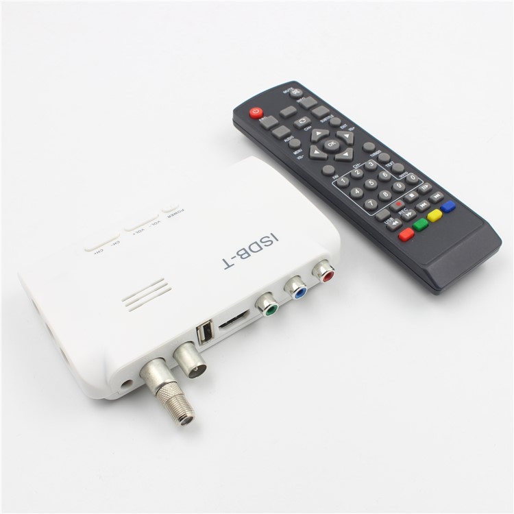 ISDB-T 1080P Digital Terrestrial Converter TV BOX Receiver - EU Plug-1