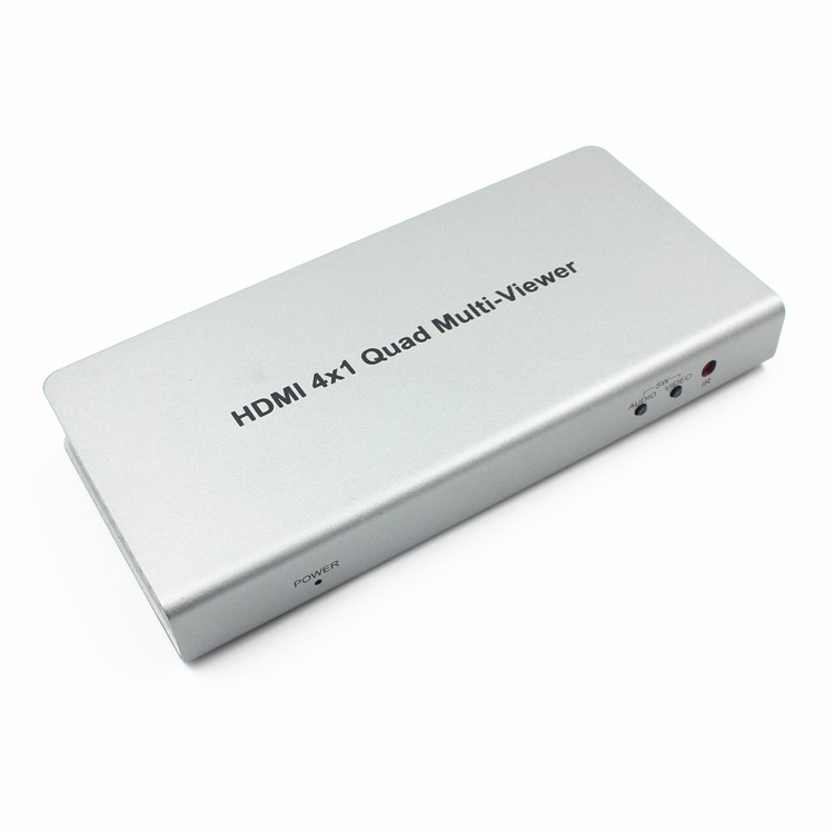 4X1 HDMI Multi-viewer HDMI Quad Screen Real Time Multi-viewer with HDMI Seamless Switcher - EU Plug-3