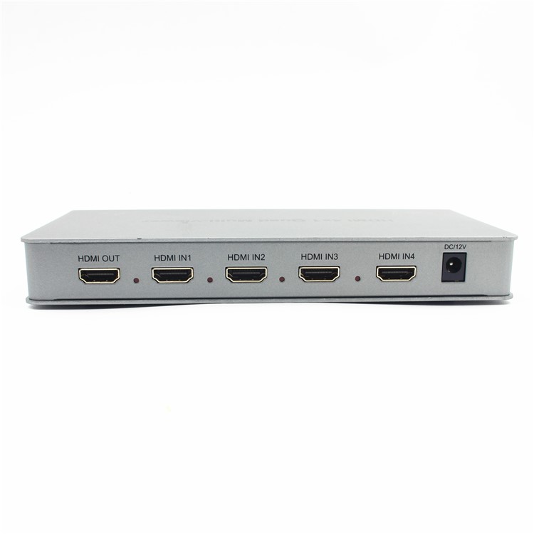 4X1 HDMI Multi-viewer HDMI Quad Screen Real Time Multi-viewer with HDMI Seamless Switcher - EU Plug-5