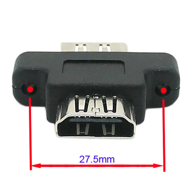 CY HD-187 HDMI Female to HDMI Female Converter Adapter-2