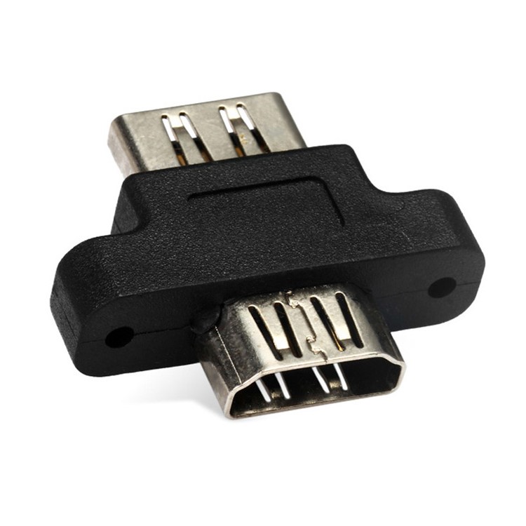CY HD-187 HDMI Female to HDMI Female Converter Adapter-3