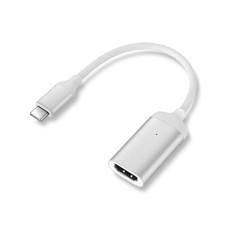 MINIX NEO C-HD Premium USB-C to 4K @60Hz HDMI Adapter Cable - White-1