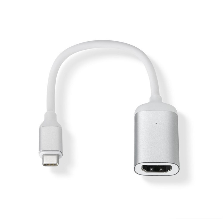 MINIX NEO C-HD Premium USB-C to 4K @60Hz HDMI Adapter Cable - White-5