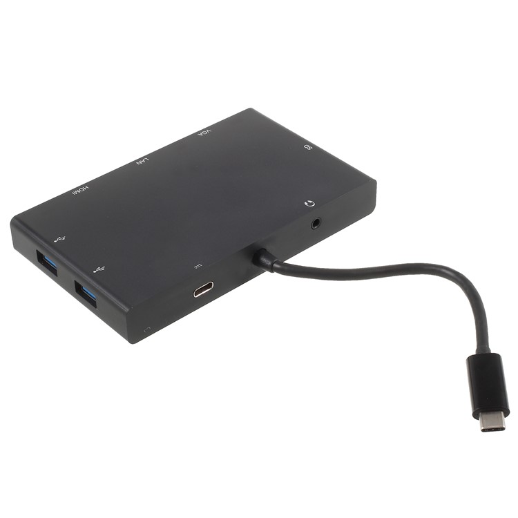 to cable lan connect pro macbook Hub LAN C Type    SD HDMI 1 8   VGA Adapter C in  Type