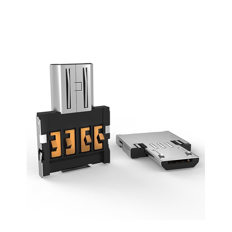 Mini Portable Micro USB to USB OTG Adapter-2