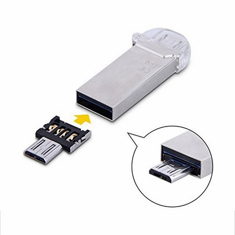 Mini Portable Micro USB to USB OTG Adapter-6