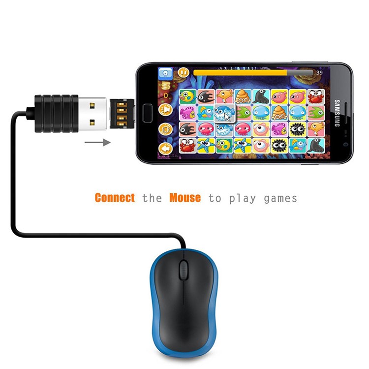 Mini Portable Micro USB to USB OTG Adapter-9