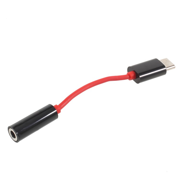 OEM ZTE NUBIA USB Type-C to 3.5mm Audio Adapter Cable - Red-1