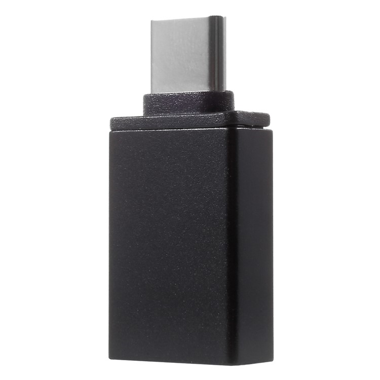 Type-C to USB Data Sync Charge OTG Adapter Converter for Samsung Note 8/New MacBook Etc. - Black-5