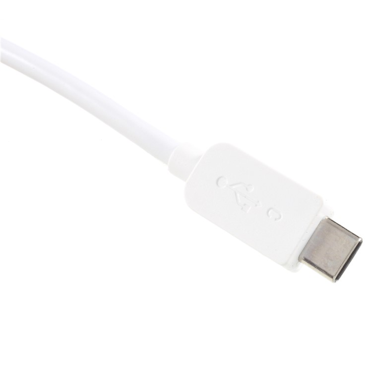 SONY Type-C Male to Type-C Male Data Cable for Sony Xperia XZ, Huawei Mate10, Samsung Note 8 etc. - White-3