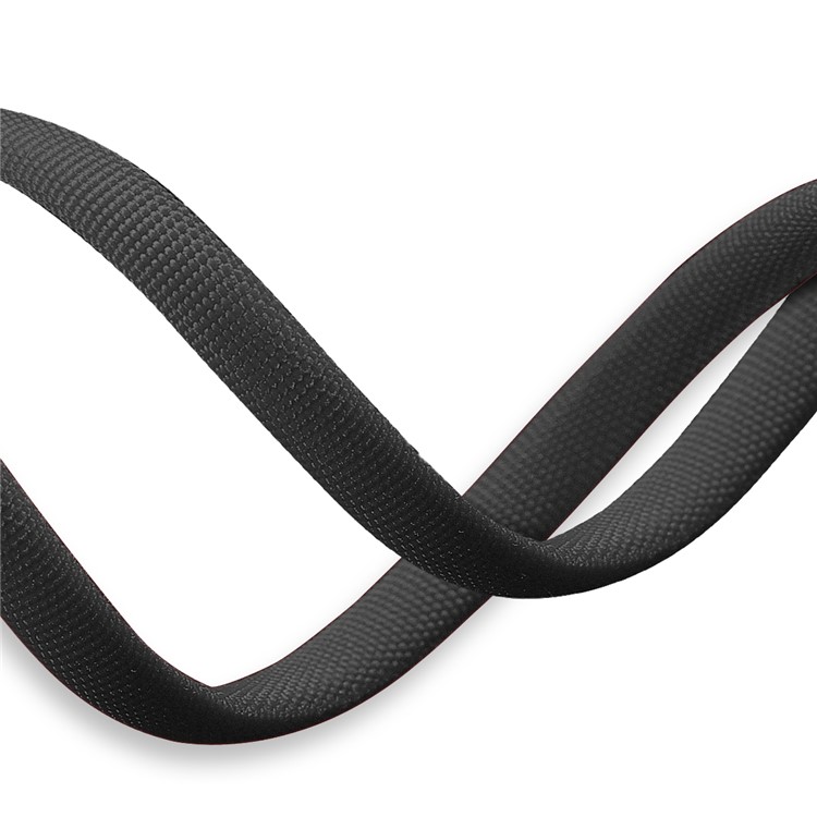BASEUS 1M Woven Pattern Type-C Data Sync Charging Cable for OnePlus Samsung - Black-6