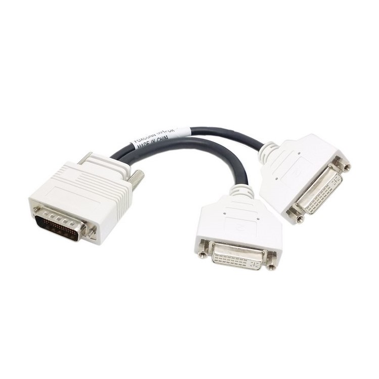 DMS-59 Male to Dual DVI 24+5 Female Female Splitter Extension Cable for Graphics Cards & Monitor-1