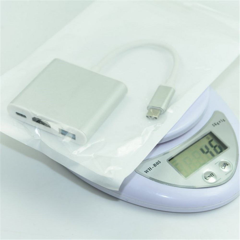 USB-C USB 3.1 Type C Vers HDMI AV Numérique USB OTG Adaptateur Chargeur USB-C Pour Apple MacBook 12 Pouces-12