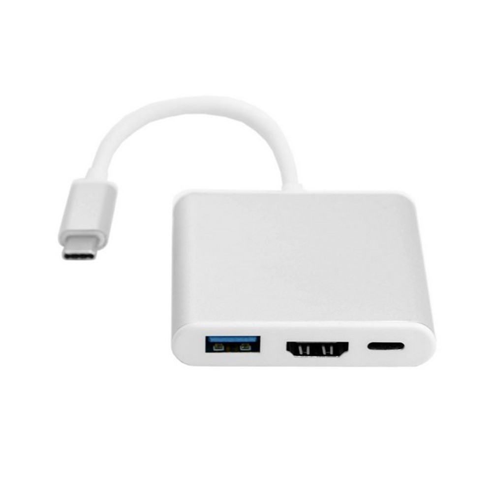 USB-C USB 3.1 Type C Vers HDMI AV Numérique USB OTG Adaptateur Chargeur USB-C Pour Apple MacBook 12 Pouces-3