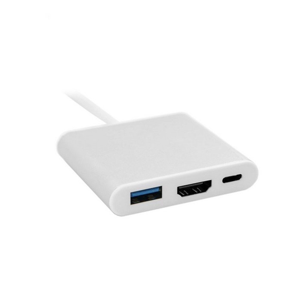 USB-C USB 3.1 Type C Vers HDMI AV Numérique USB OTG Adaptateur Chargeur USB-C Pour Apple MacBook 12 Pouces-5