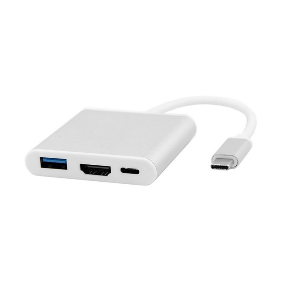 USB-C USB 3.1 Type C Vers HDMI AV Numérique USB OTG Adaptateur Chargeur USB-C Pour Apple MacBook 12 Pouces-8