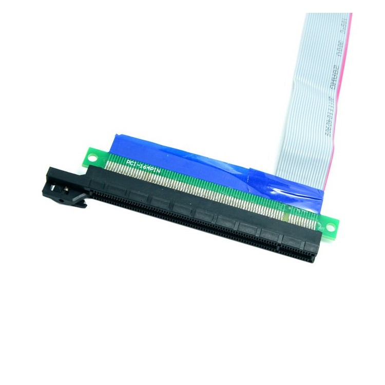 PCI-E Express 1x to 16x Extension Flex Cable Extender Converter Riser Card Adapter-3